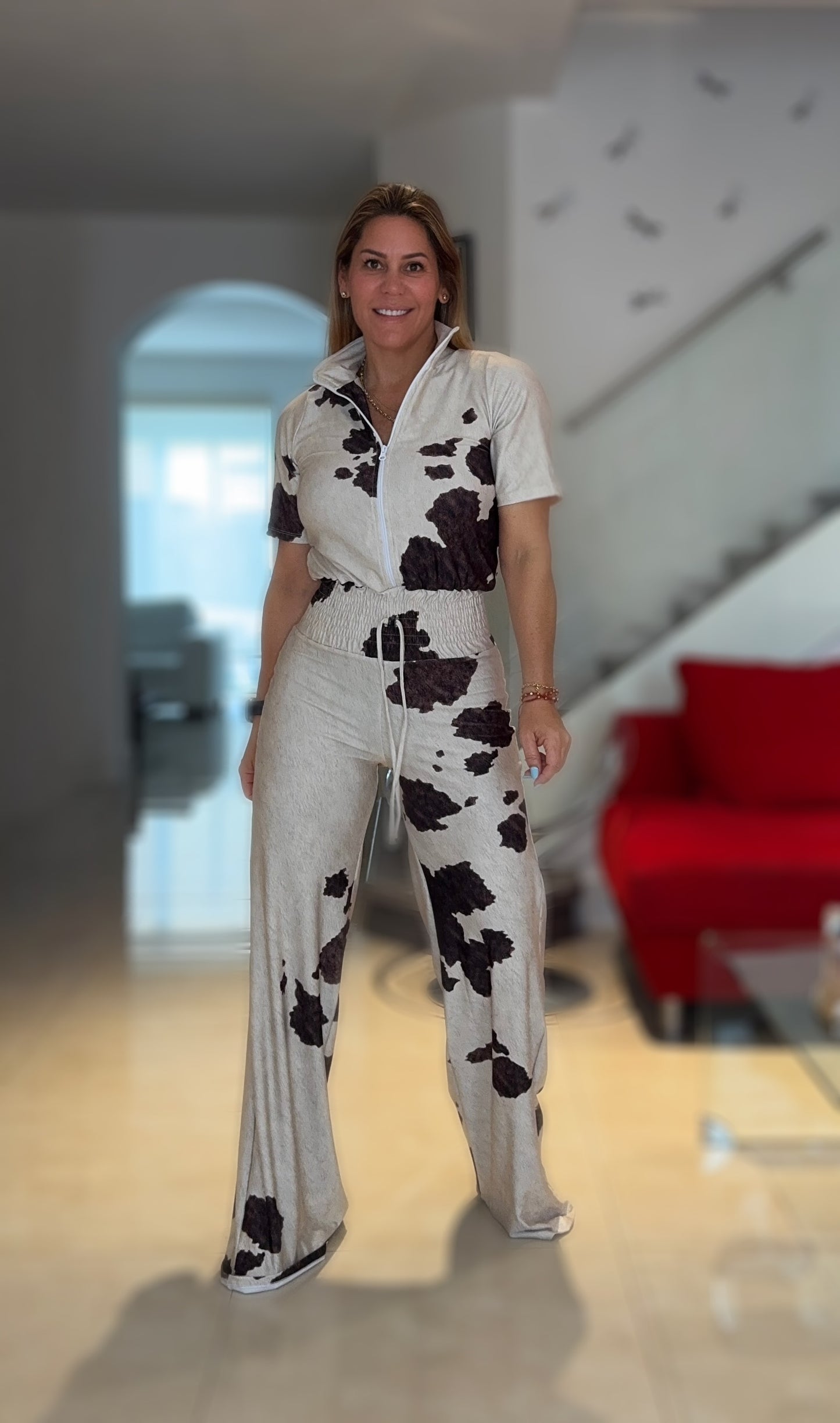 Cow Jumpsuit