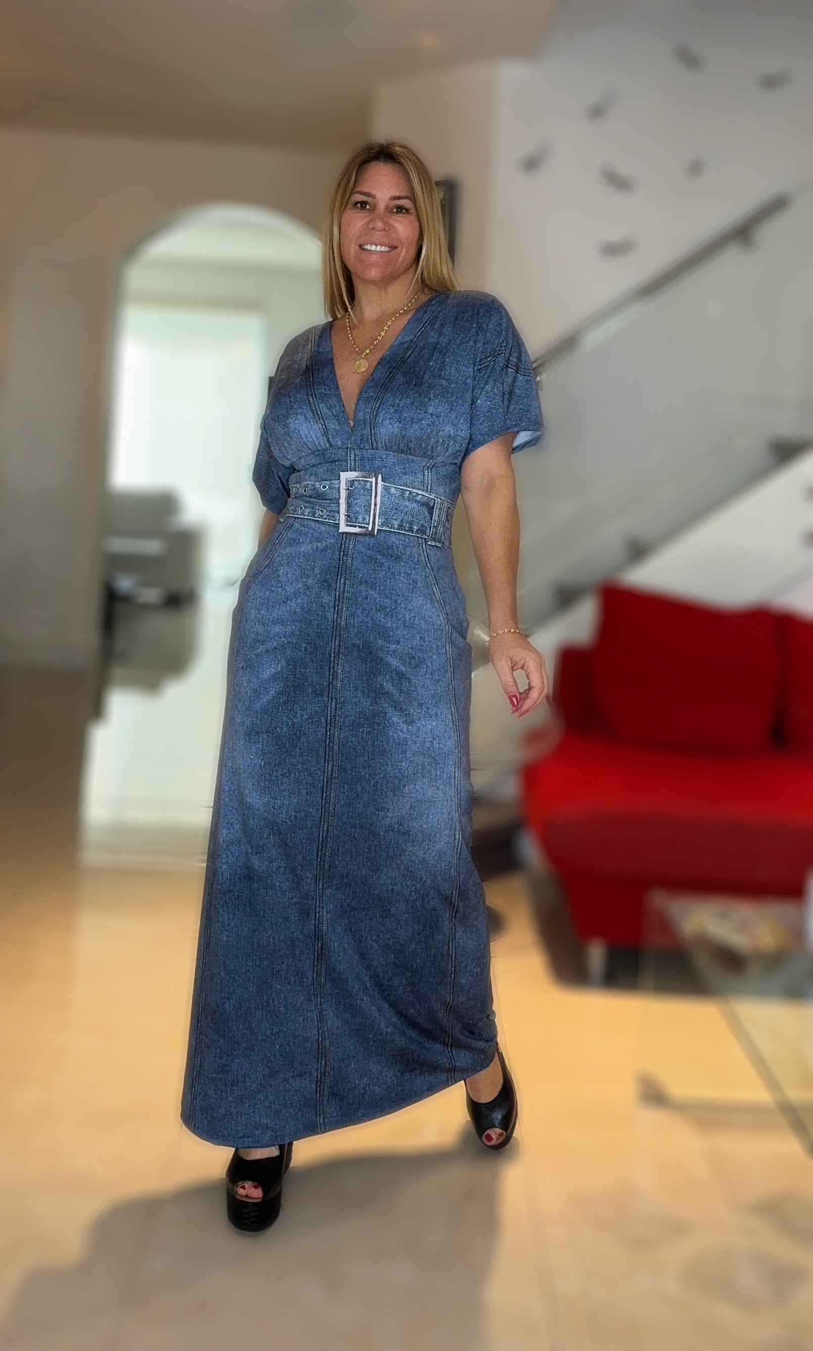 Denim Emi Dress