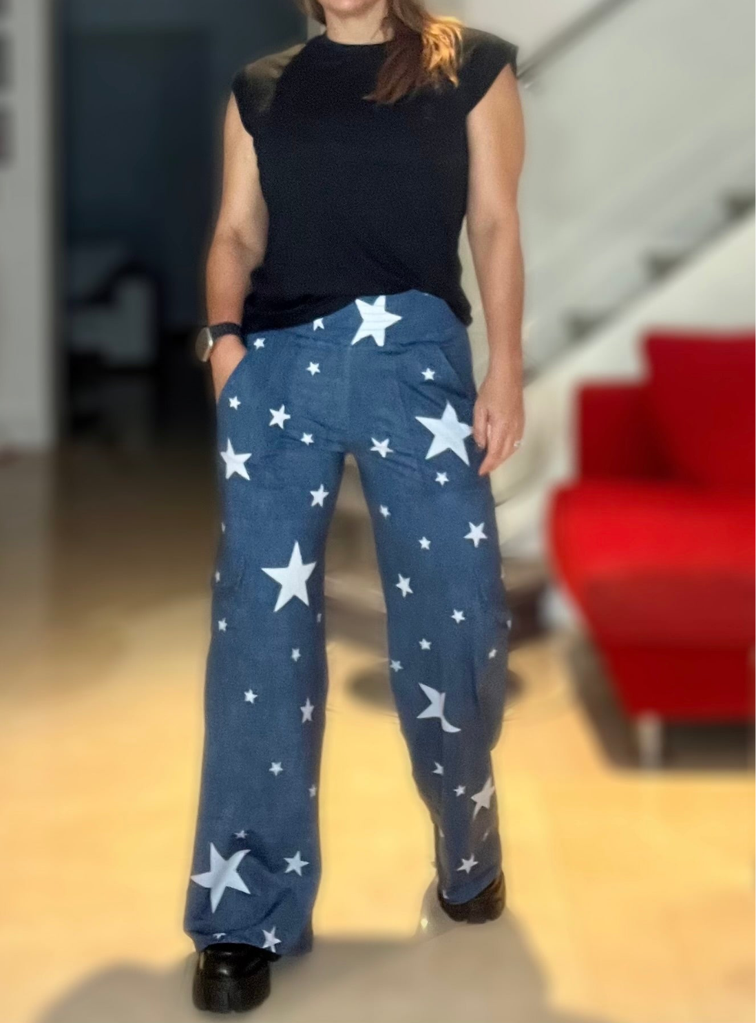 Star  Denim Pant