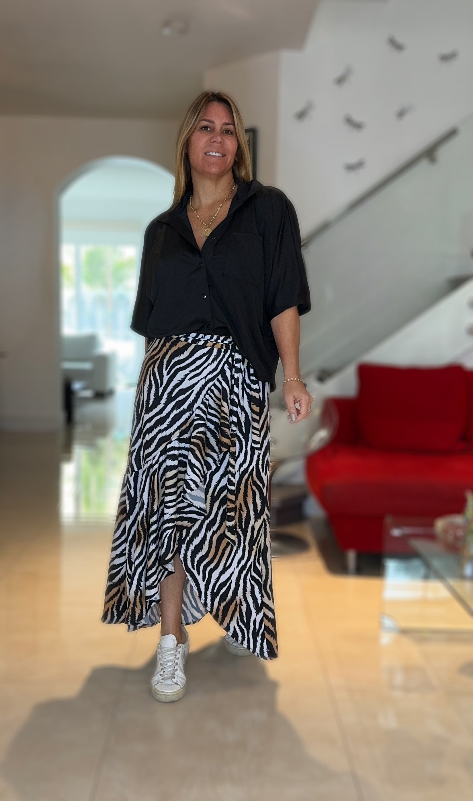 Zebra Sophy Skirt