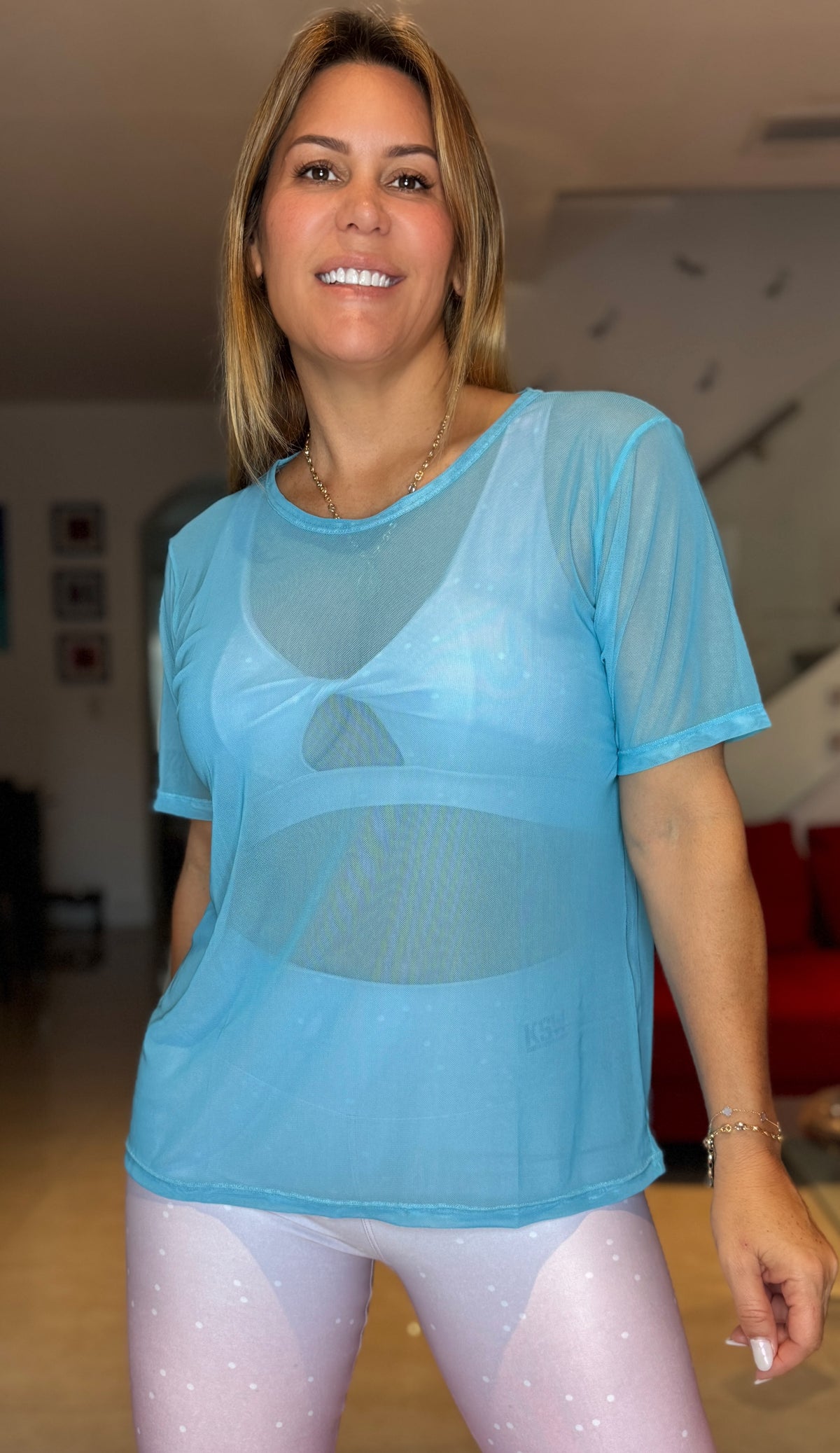 Aqua Mesh Tshirt