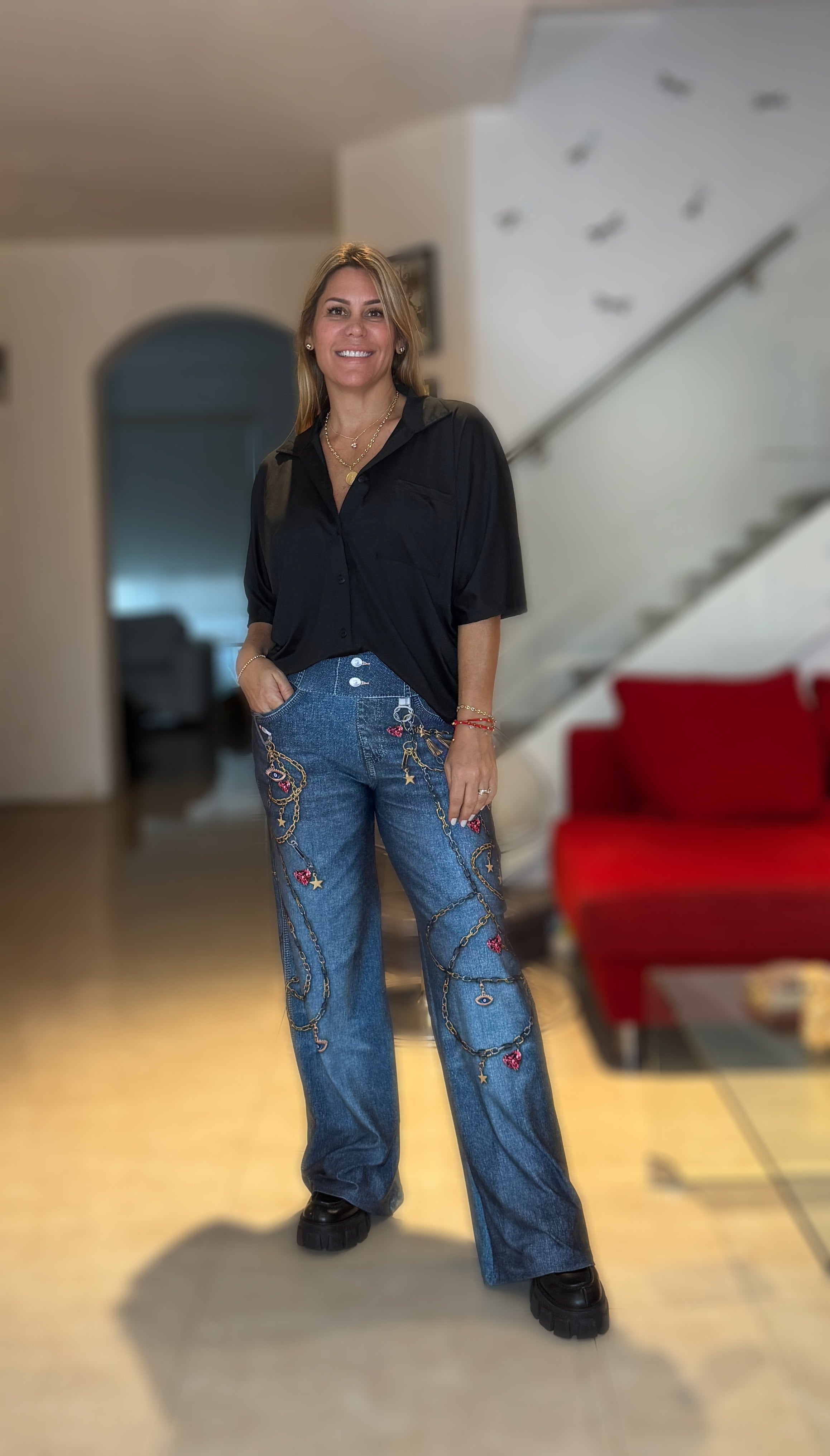Mix Chains  Pant