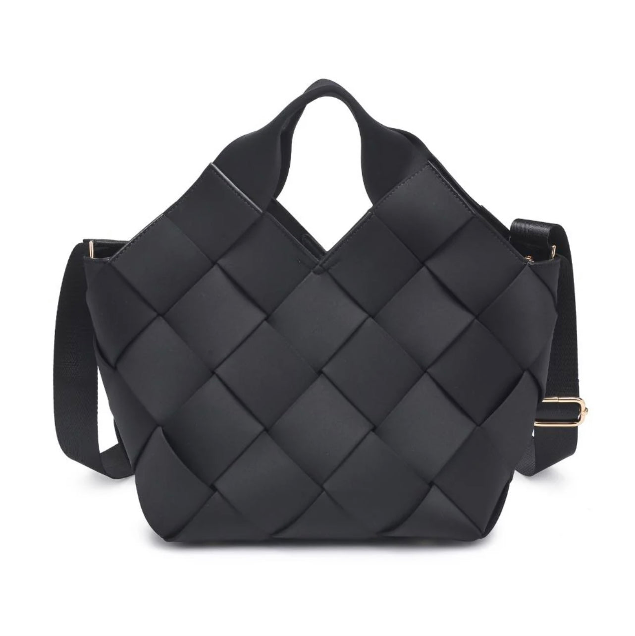 Neoprene Woven bag - Black