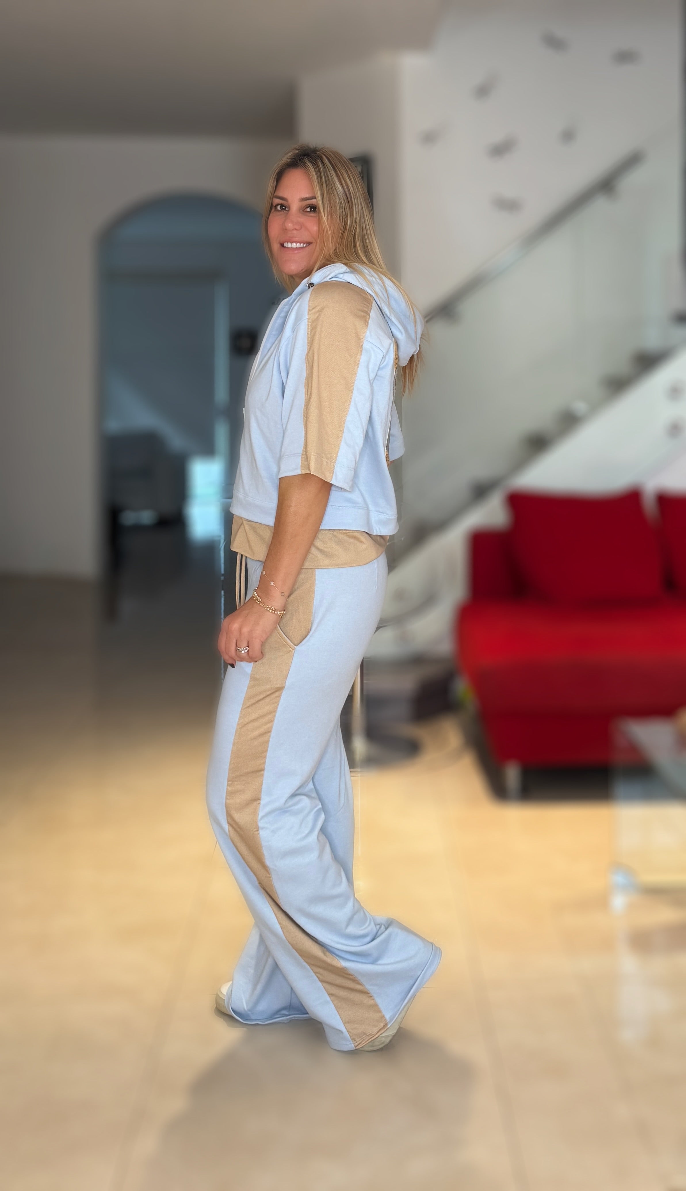 Baby Blue Cozy Set
