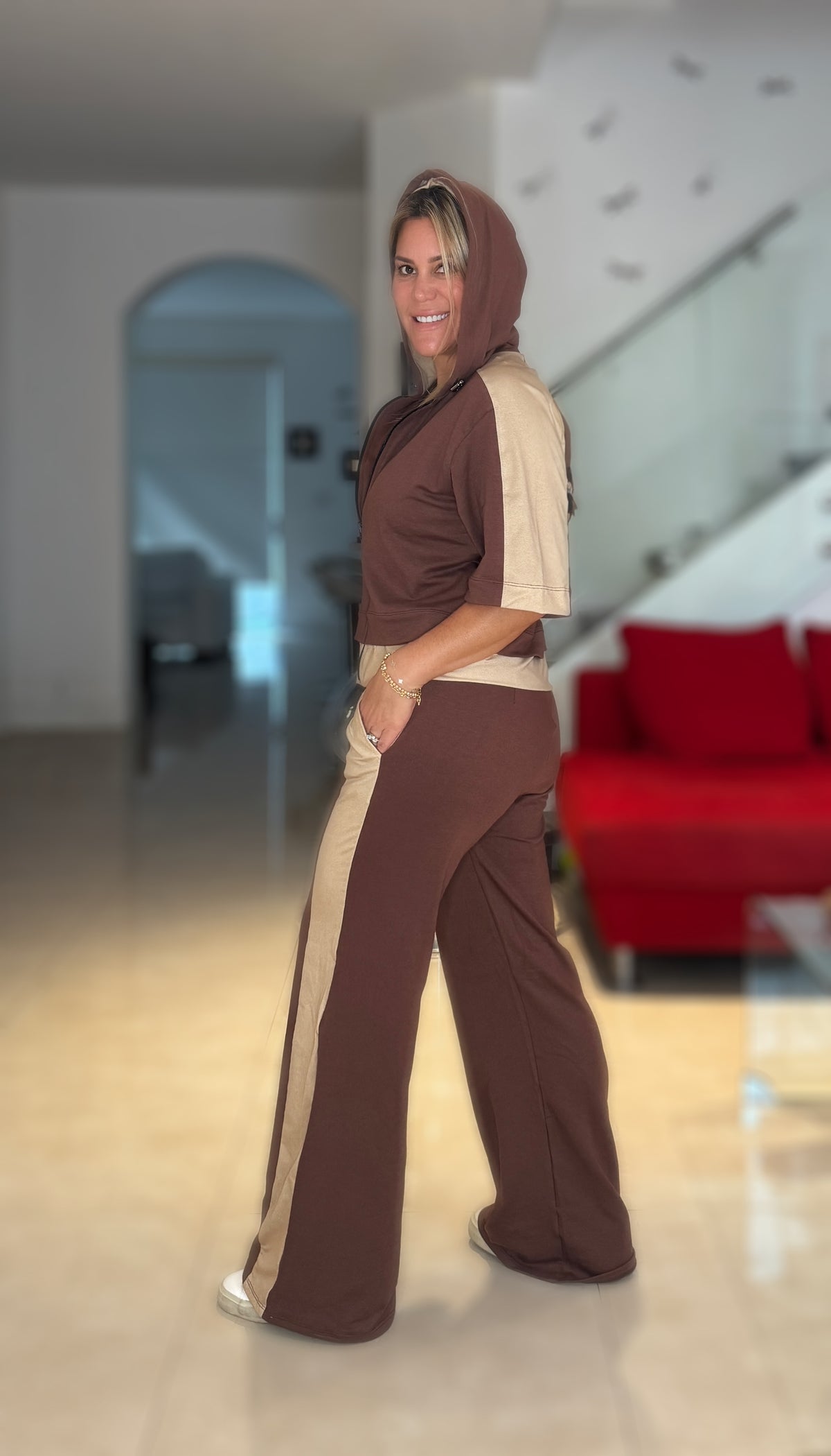 Chocolate Leopard Helga Cozy Set