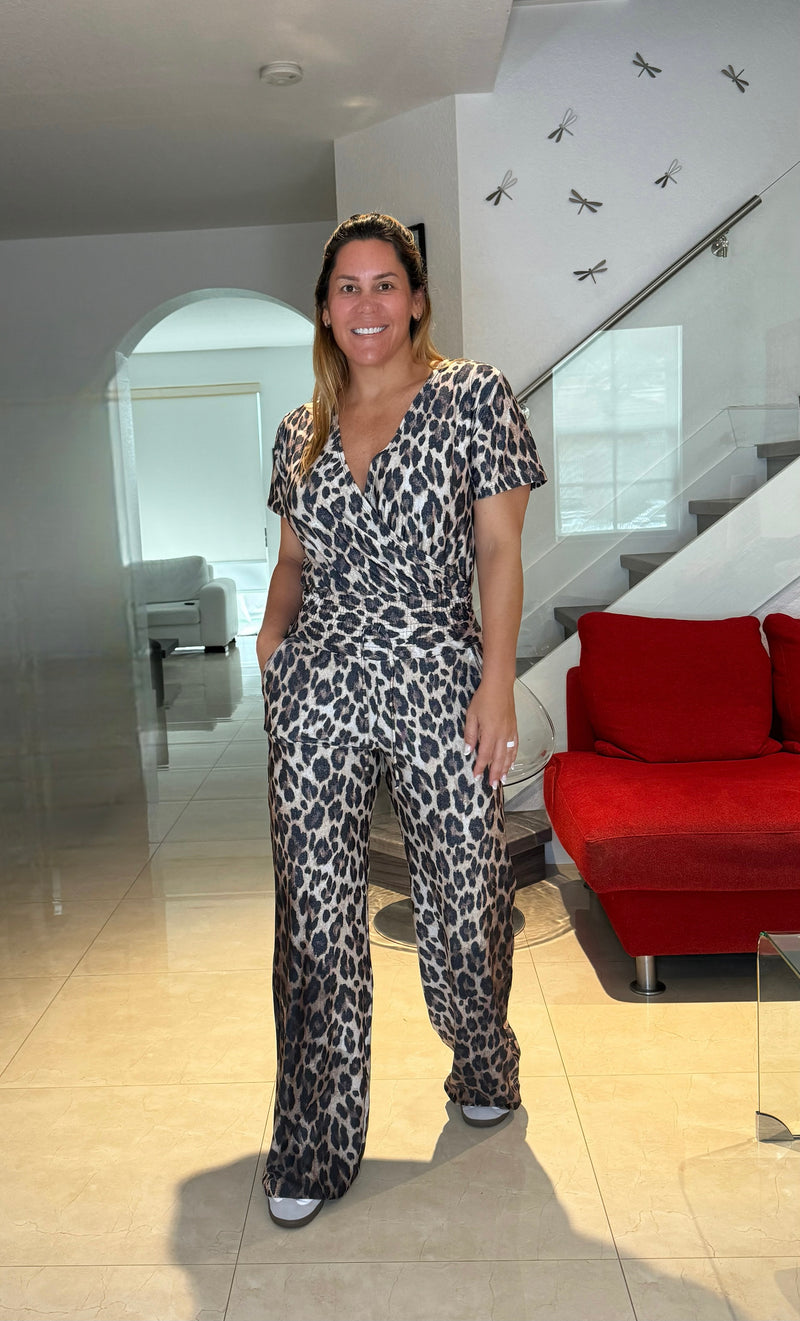 Leopard Jumpsuit