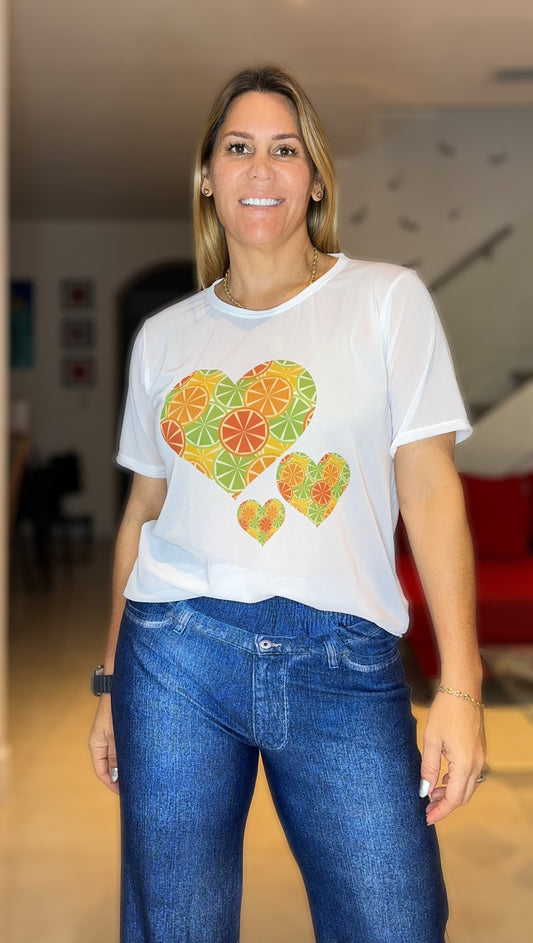 Fresh Love Mesh Tshirt