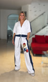 White Denim Bear Helga Cozy Set