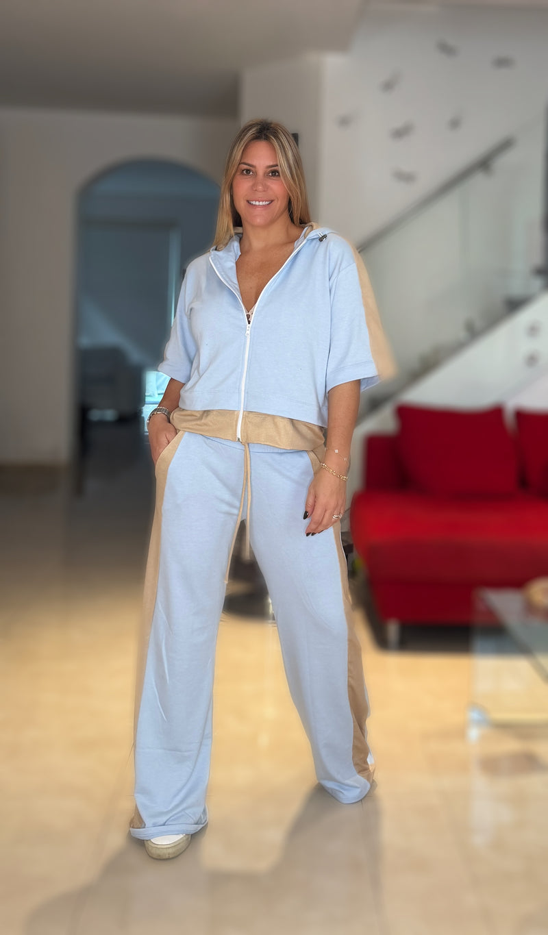 Baby Blue Cozy Set