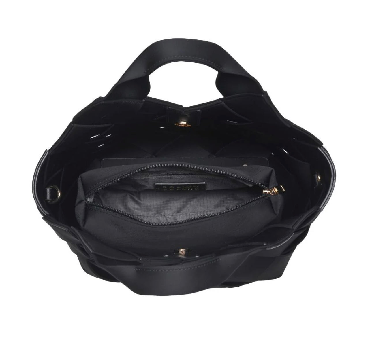 Neoprene Woven bag - Black