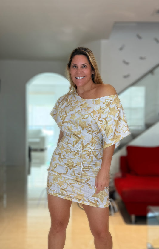 Golden Stars Dress