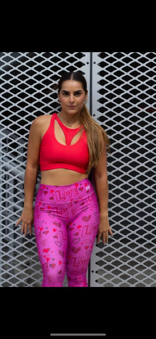 Eva  Red Bra