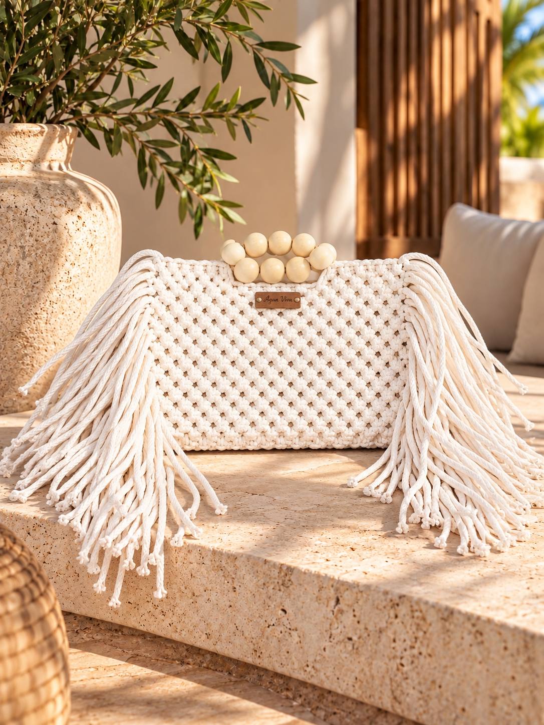 Agua Viva Macrame Bags