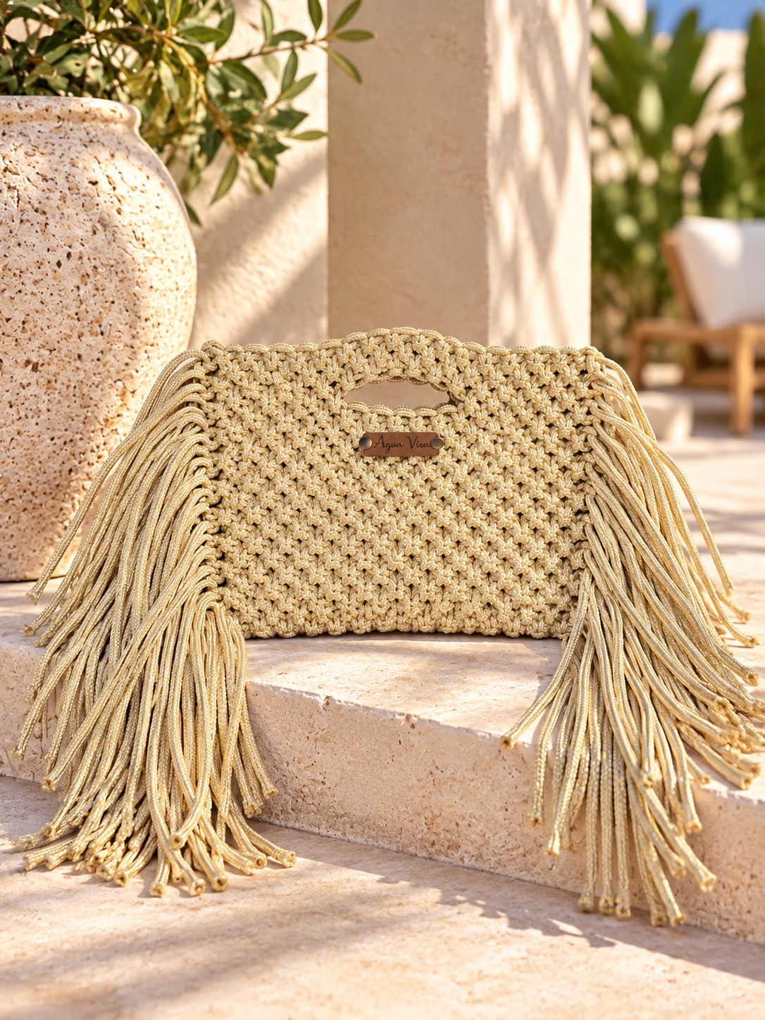 Agua Viva Macrame Bags