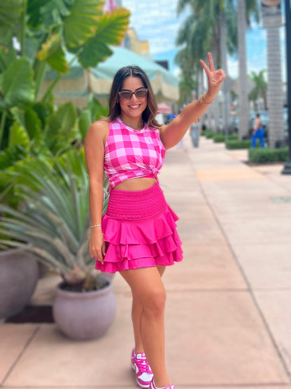 Pink & White Tshirt