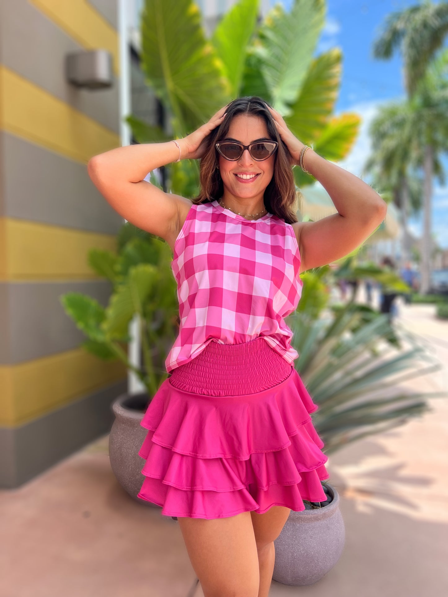 Pink & White Tshirt