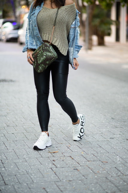 Black Glossy Legging